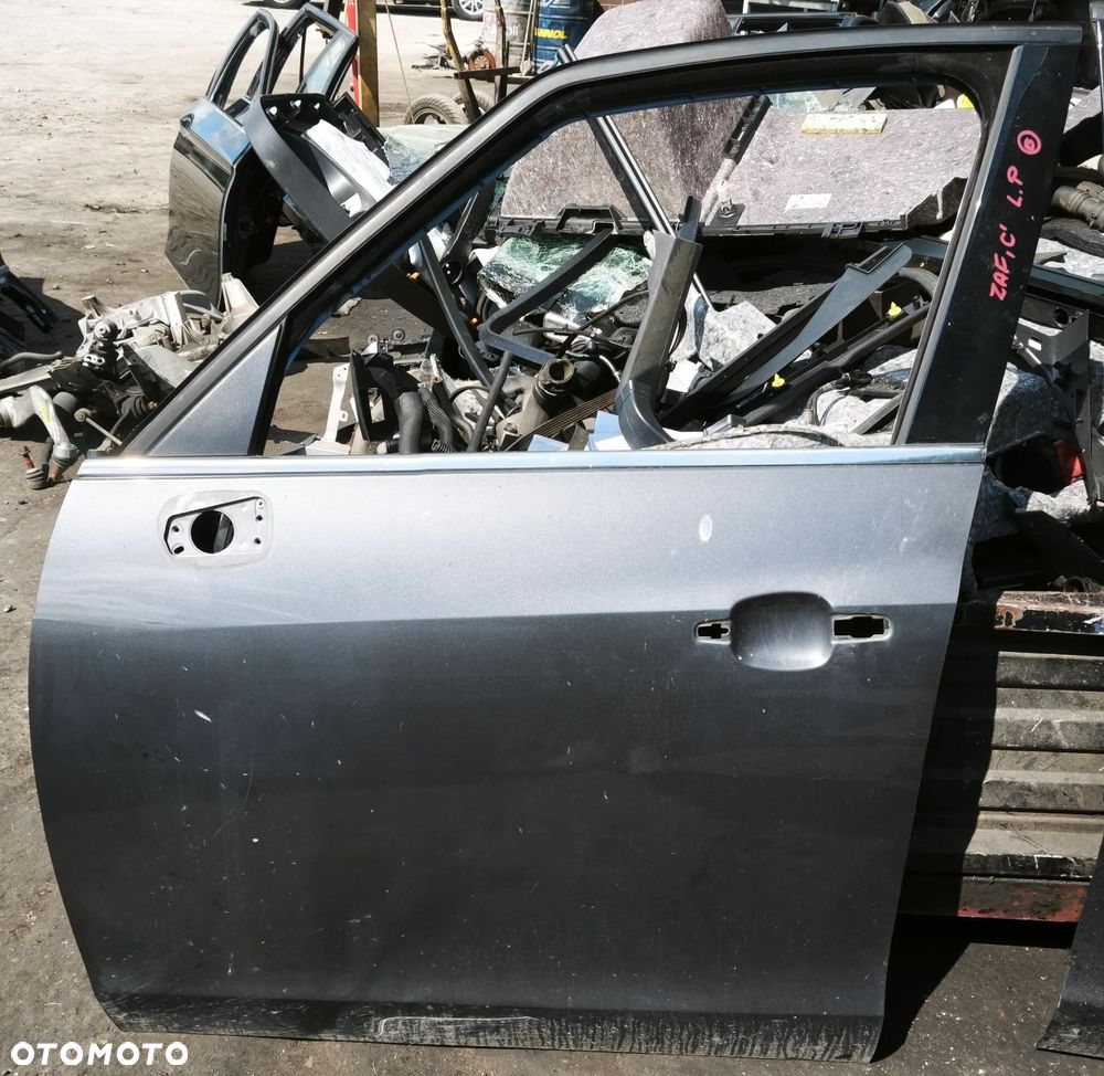 OPEL ZAFIRA C 12r DRZWI LEWY PRZÓD LEWE PRZEDNIE GOŁE Z177 - 1