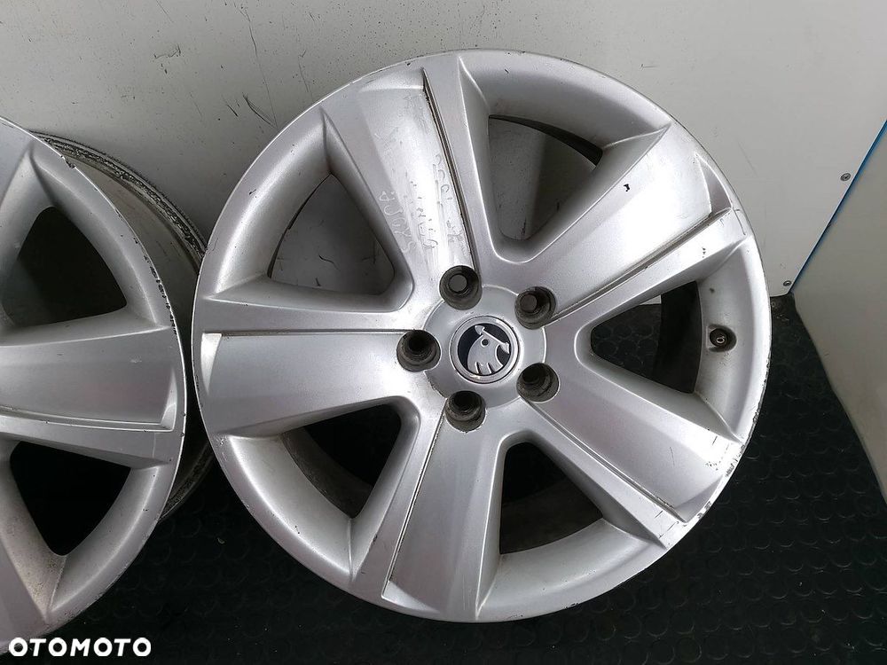 FELGI ALUMINIOWE KOMPLET 17 SKODA OCTAVIA II 3U0601025K 150806 - 7