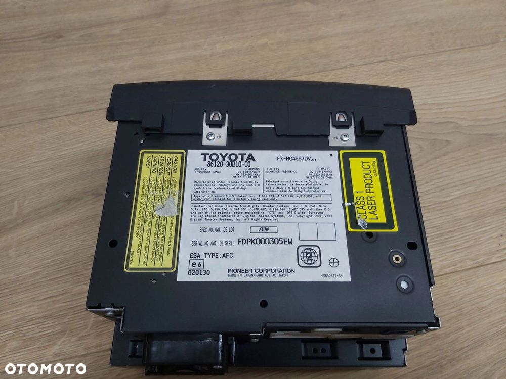 LEXUS GS III radio odtwarzacz CD kaseta 86120-30B10 - 5