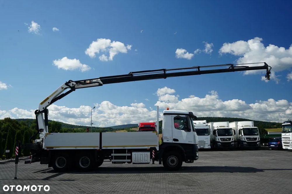Mercedes-Benz AROCS 2636 / 6x4 / SKRZYNIOWY - 6,3 M / HDS PALFINGER PK 22002- EH D- 15 M / MAX UDŹWIG 5 700 KG / ROTATOR / PILOT / EURO 6 - 4