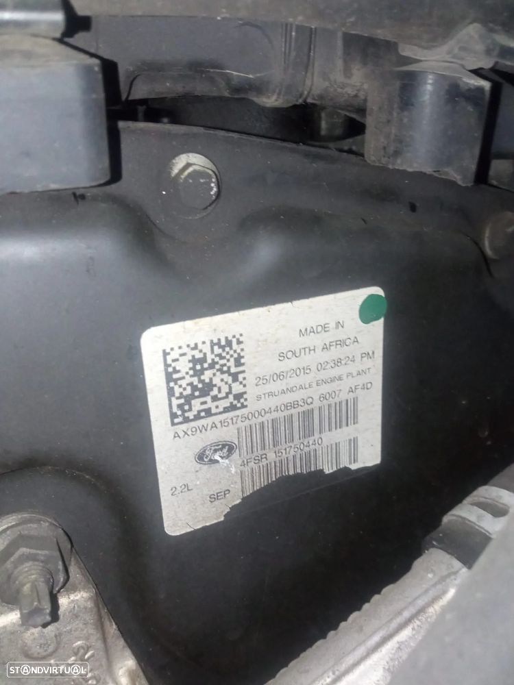 Motor Ford Ranger 2.2 TDCi REF: 4FSR (2015) - 4