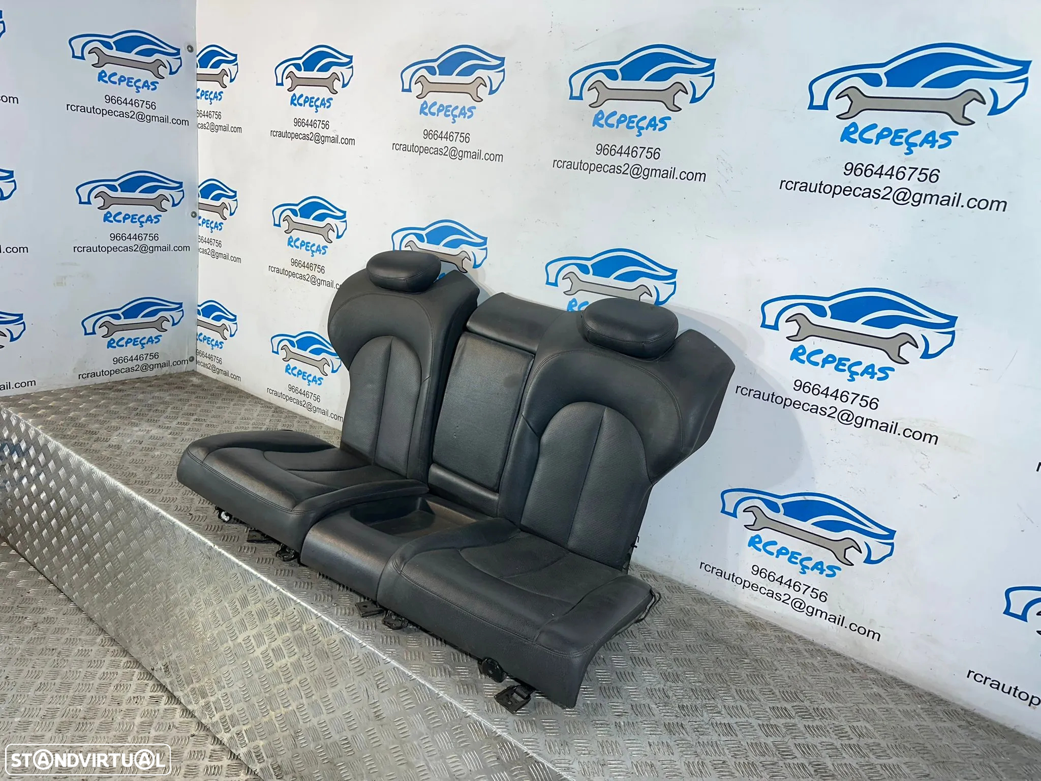 .Conjunto Bancos Originais Pele Mercedes Benz Classe C W203 Coupe 2008 – 2011 - 5