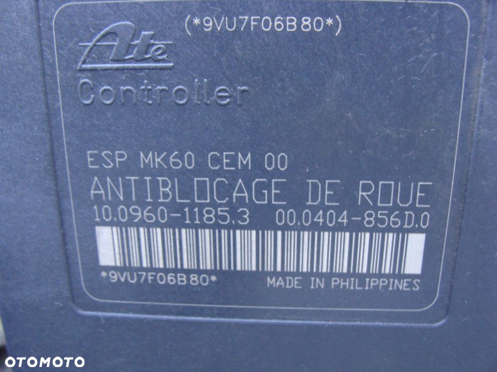 abs esp 206 207 c2 c3 9662295780 10.0960-1185.3 - 4