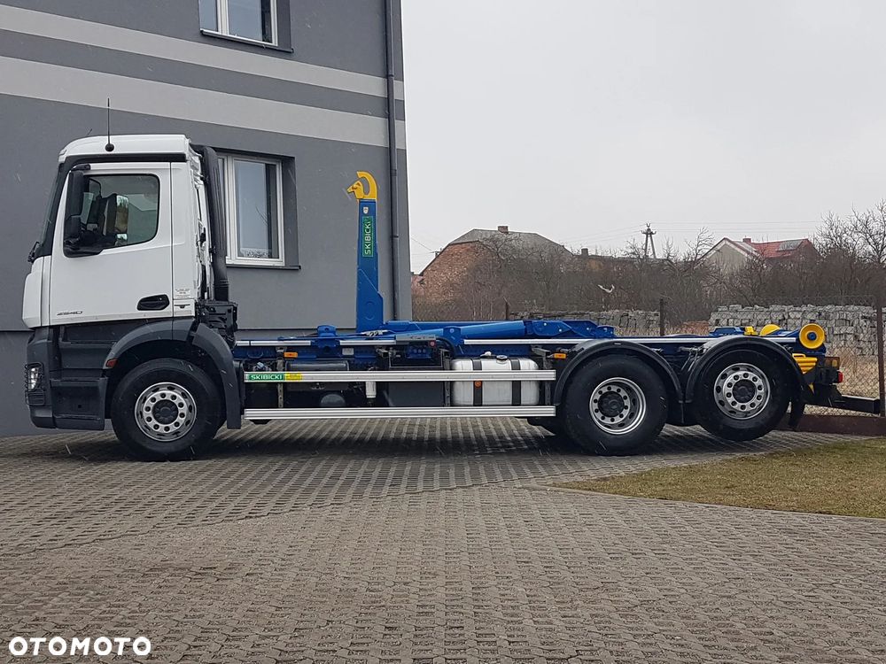 Mercedes-Benz ANTOS ACTROS HAKOWIEC 3 OSIE 6x2 KLIMA HAKOWIEC DO KONTENERÓW - 14