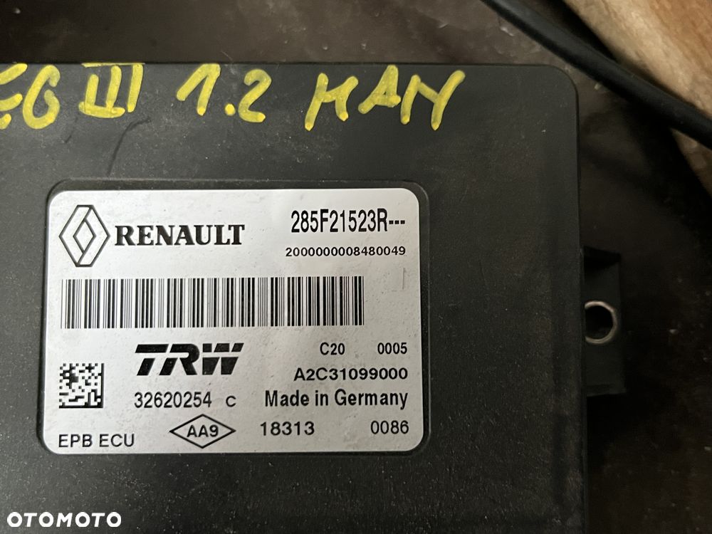 Moduł sterownik hamulca ręcznego Renault Scenic III - 2