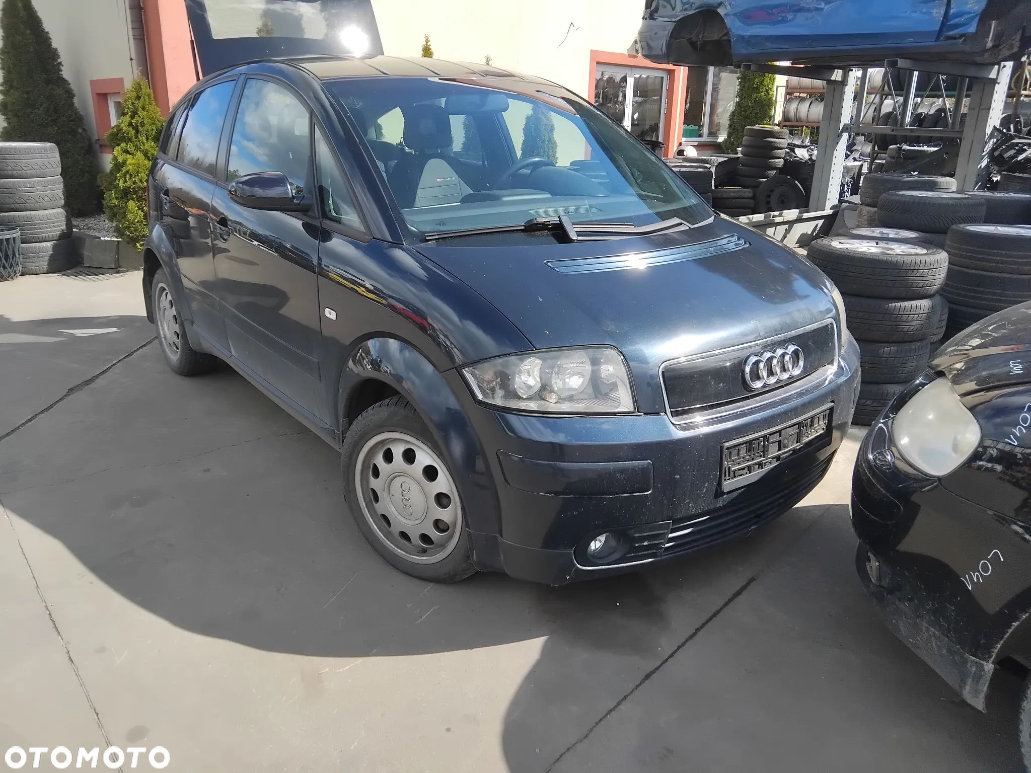Audi A2 z silnikiem 1,4 tdi ozn. AMF I skrzynią EWQ lakier LZ5Q - 1