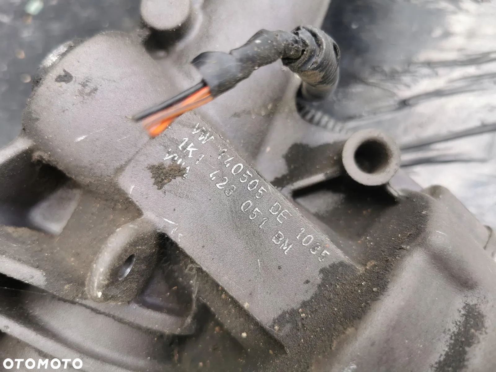 MAGLOWNICA PRZEKŁADNIA KIEROWNICZA  AUDI A3 8P VW GOLF V TOURAN  1K1909144H  1K1423051BM - 3