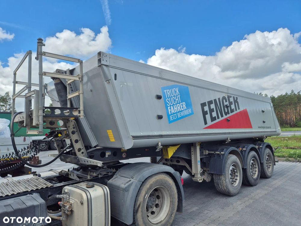 Schmitz Cargobull Waga: 5163kg SKI 24 SL 7.2 / z Niemiec / Podnoszona oś / Aluminiowa wywrotka / - 22