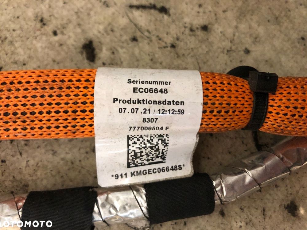 PRZEWÓD KABEL ŁADOWANIA GNIAZDO AUDI A6 C8 4K0971093 - 5