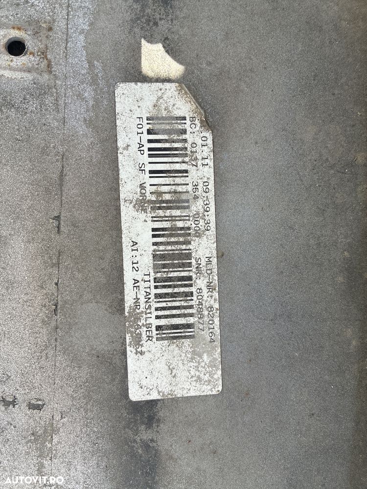 Bara fata bmw seria 7 f01 f02 M pachet titansilber - 5