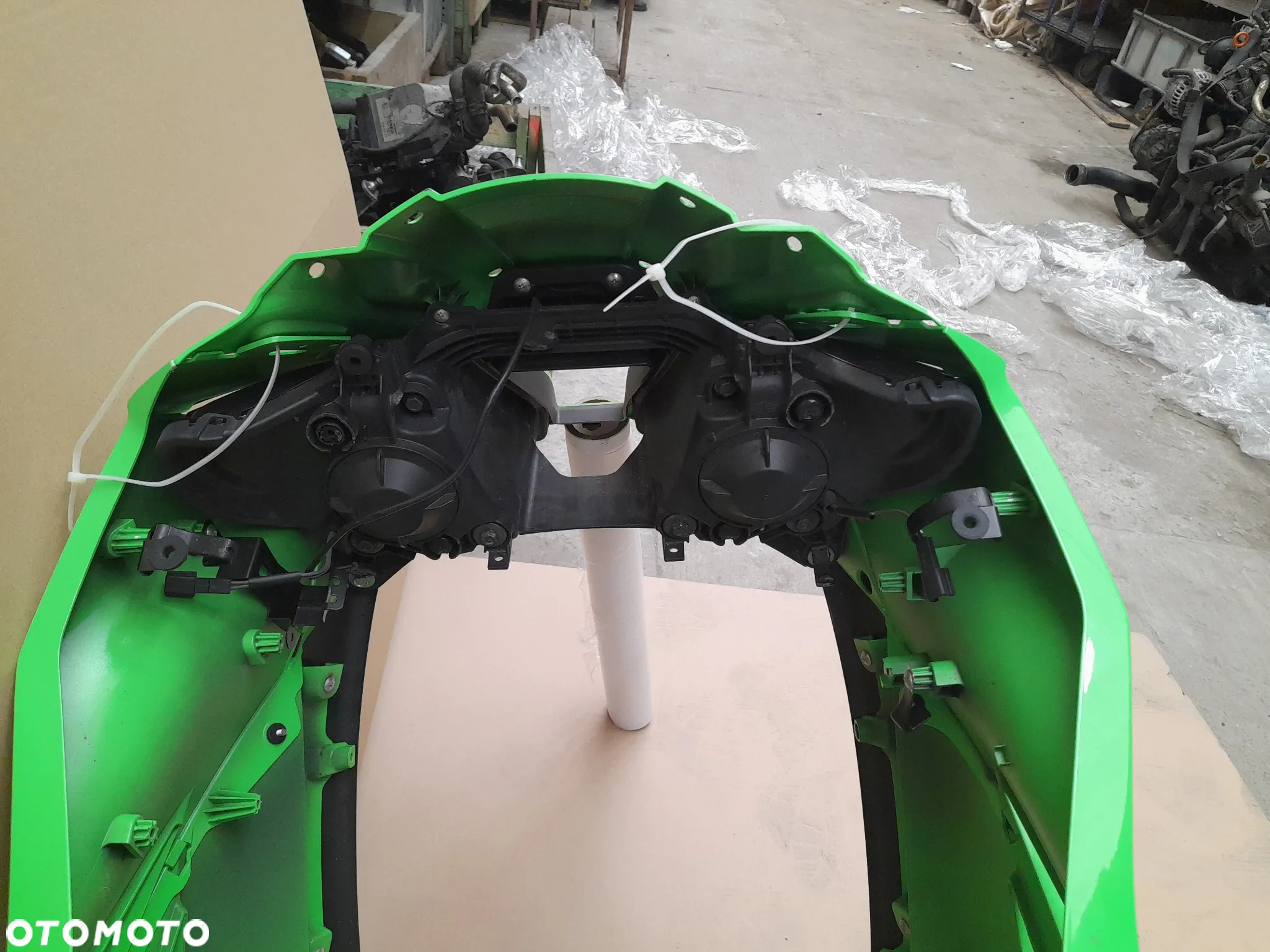 Kawasaki ZX-10R 1000 Ninja (2011 - 2015) KOMPLET OWIEWEK CZASZA BOK LAMPA! NOWY! oryginalny! - 10