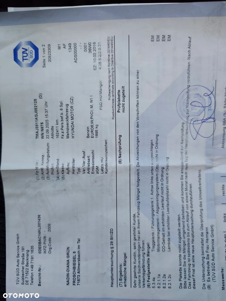 Hyundai Tucson blue 1.6 GDi 2WD Navi - 34