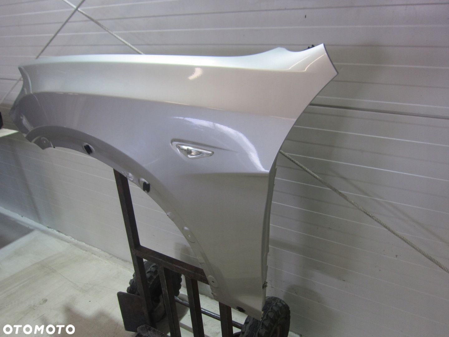 BMW X3 F25 X4 F26 A14/7 MINERALSILBER A14 BŁOTNIK LEWY PRZEDNI PRZÓD - 3