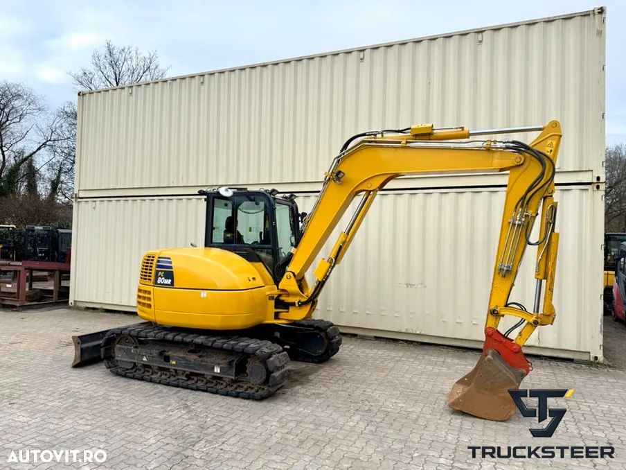 Komatsu PC80MR-5 | JoyStick | Vopsea Originala | AC - 5