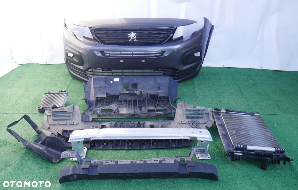 PEUGEOT RIFTER PAS PRZEDNI CHŁODNICE BELKI ZDERZAK - 4