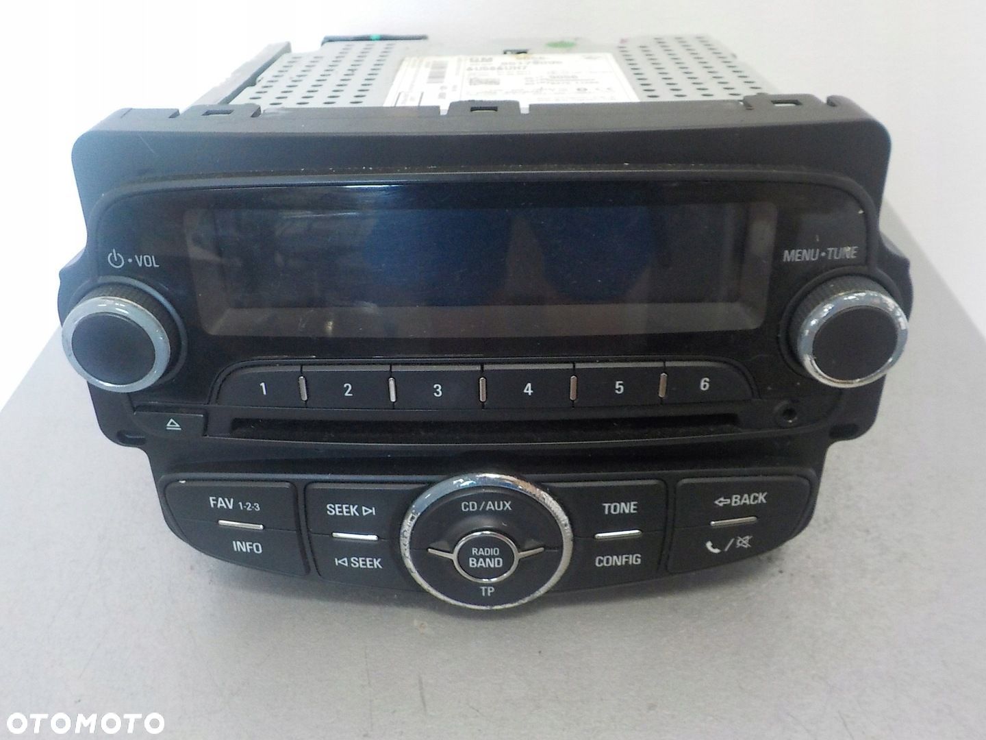 CHEVROLET AVEO I RADIO FABRYCZNE 95179056 - 1