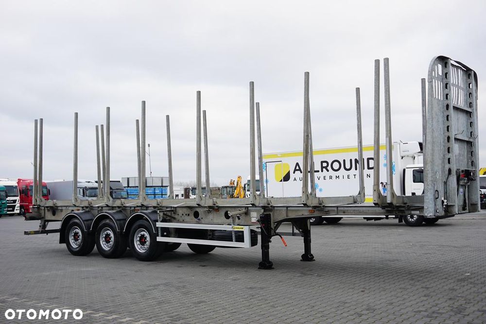 Zaslaw / KŁONICOWA / DO DREWNA / WAGA 6 400 KG / OŚ PODNOSZONA - 4