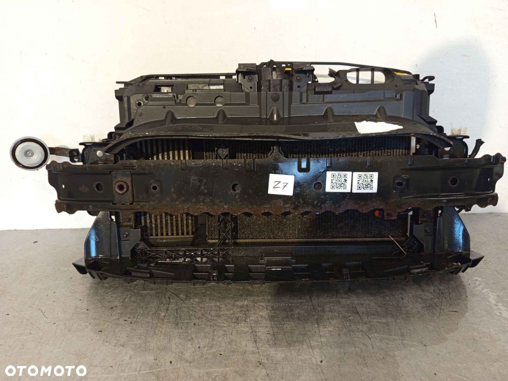 + PAS PRZEDNI FORD FIESTA MK7 7 VII 1.4 1.5 1.6 TDCI DIESEL BELKA WZMOCNIENIE CZOŁOWE CHŁODNICA WODY OBUDOWA WENTYLATOR - 1
