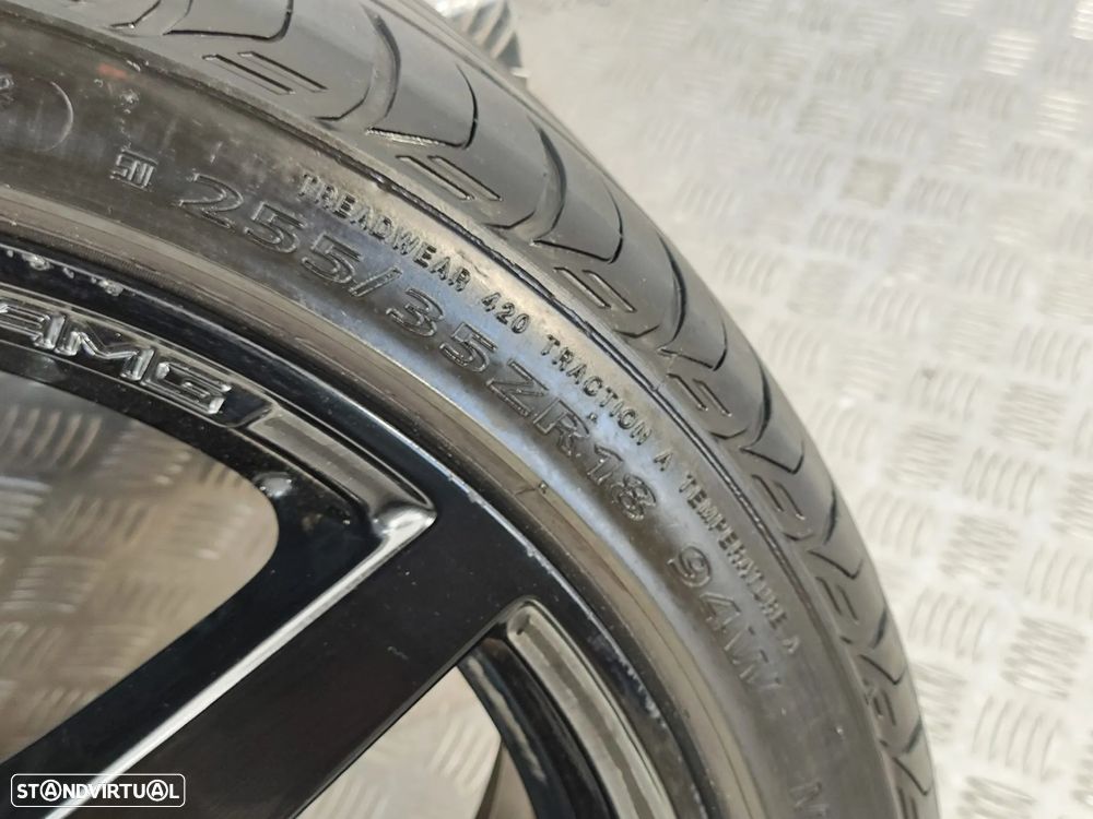 Conjunto Jantes 18 Originais AMG Mercedes Benz 5x112 8J 8.5J ET50 ET54 - 6