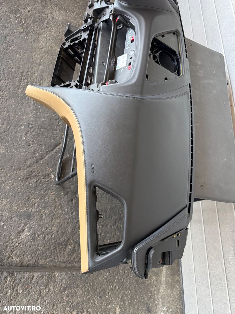 Planșă de Bord BMW Seria 6 F06 F12 F13 (Individual Leather) cu HUD și Airbag Pasager – Stare Foarte Bună Volan pe stanga - 3