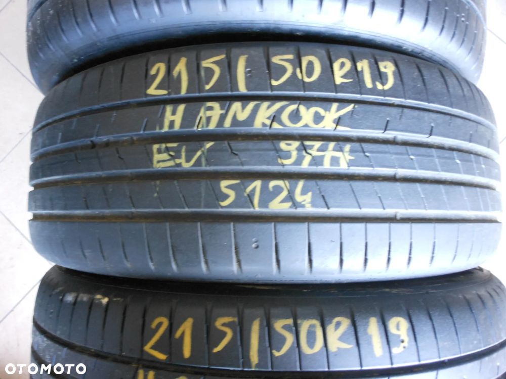 Opony 215/50r19 hankook ion evo evo soundabsorber 6,8mm  lato komplet - 4