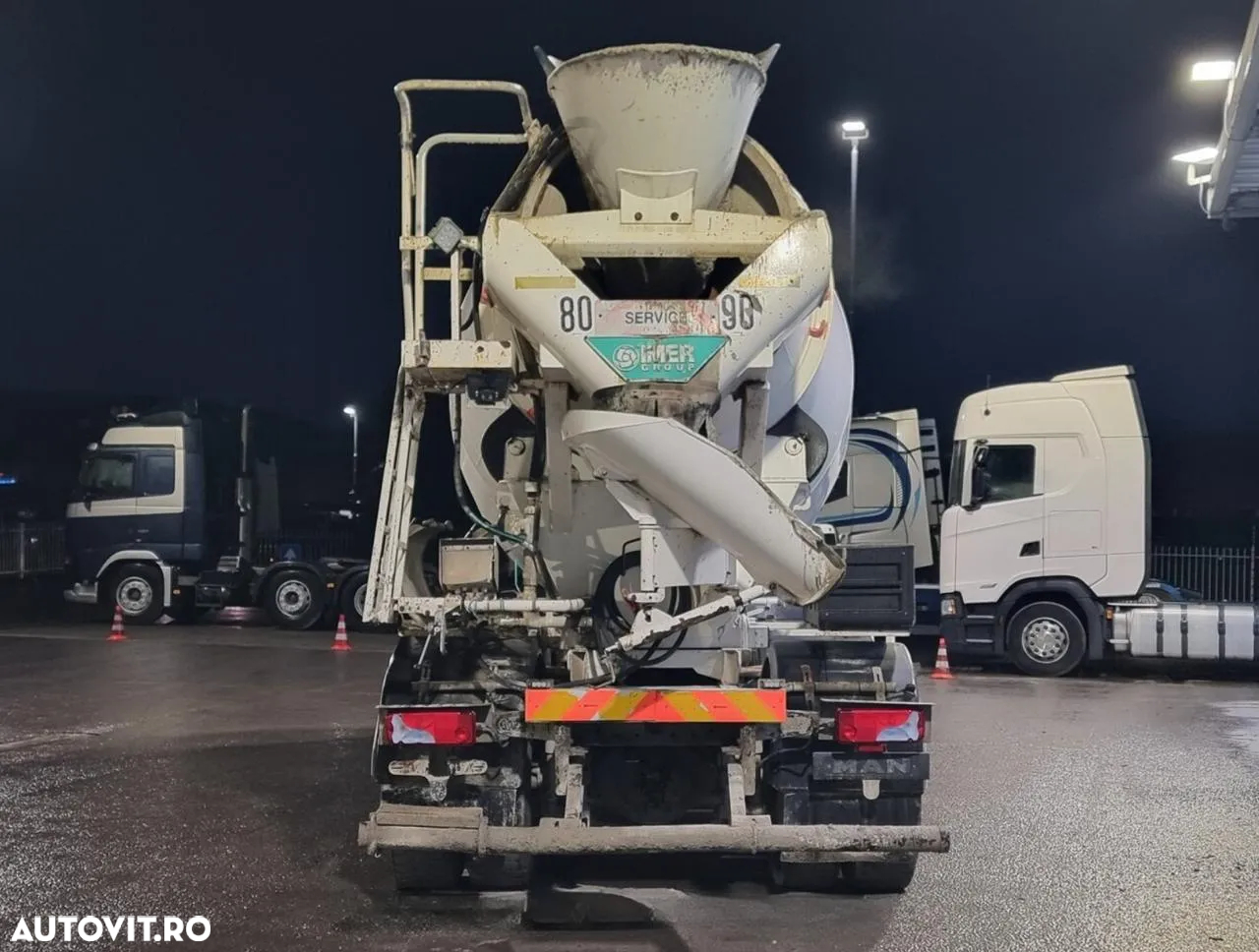 MAN TGS 32.360 8x4 Betoniera/Beton Mixer 9m3, TOP !!! - 6