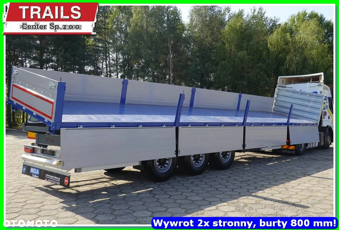 Inny Wywrotka - platforma 12,60 m, burta 800 mm - NOWOŚĆ Z-Trailers 2024 ! - 4