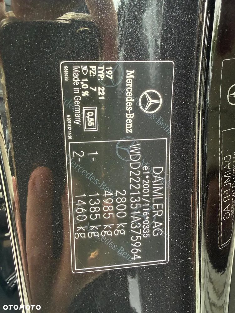 Mercedes-Benz Klasa S 400 d 4-Matic L 9G-TRONIC - 25