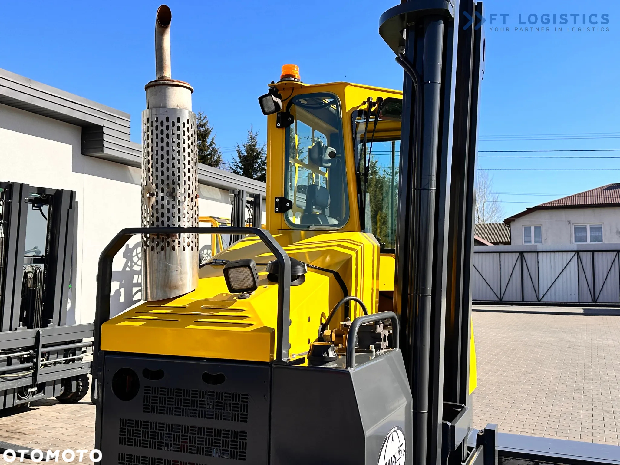 Combilift C4000 / LPG / DUPLEX / 4100MM / WAGA / PRZESÓW WIDEŁ / JAK NOWY - 10