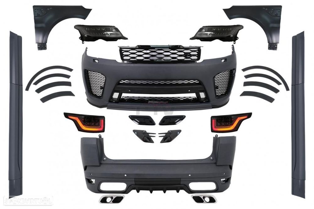 Body Kit Range Rover L494 (2013 a 2017) Look 2019 SVR - 1