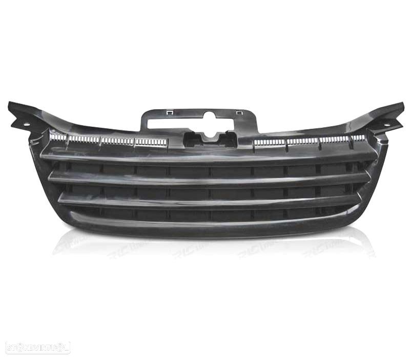 GRELHA FRONTAL VOLKSWAGEN VW TOURAN 03-06 PRETO BRILHANTE - 1