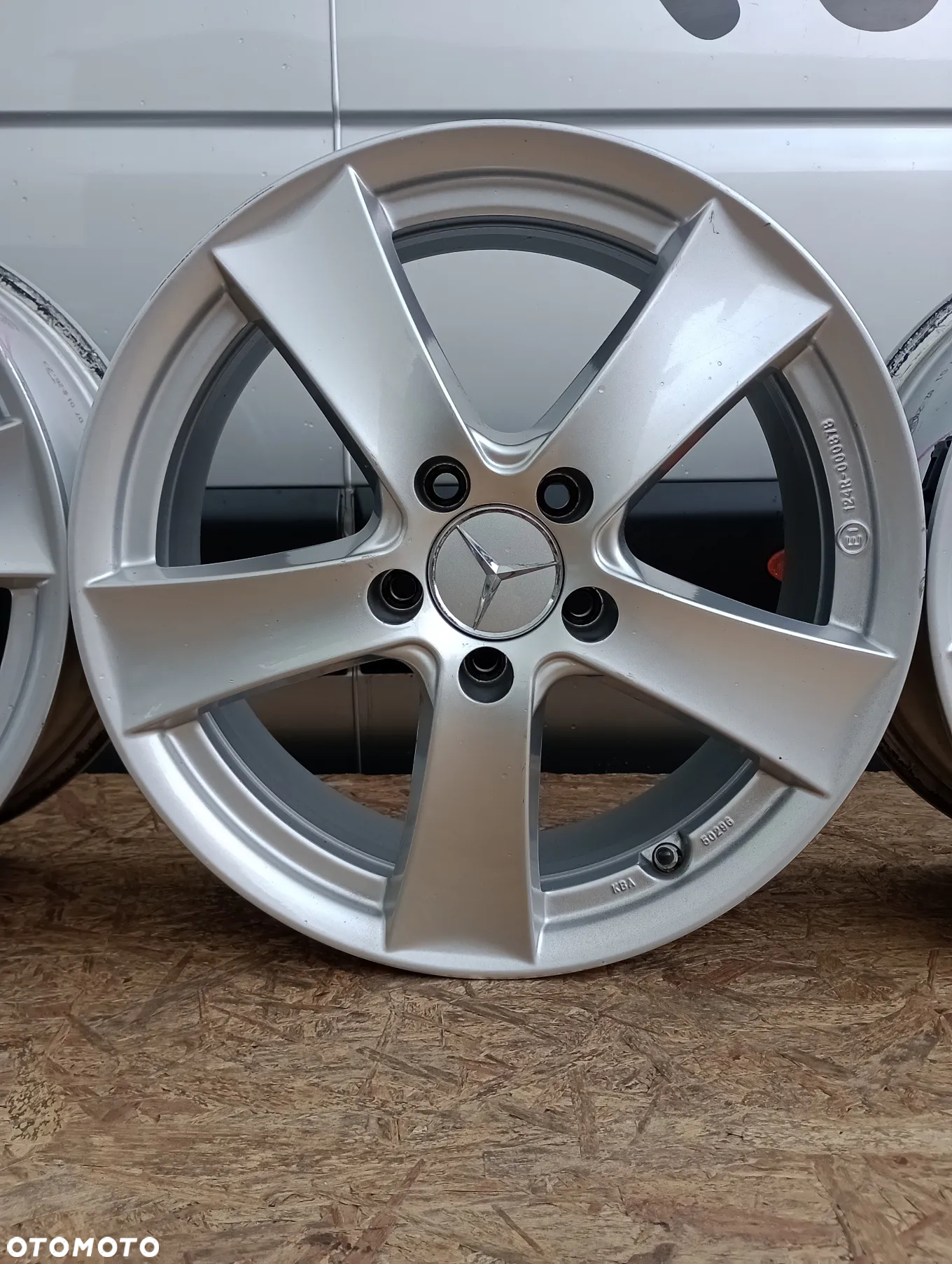 FELGI ALUMINIOWE 5x112 R17 7J ET48,5 66,6 DEZENT MERCEDES CLA GLA GLB KLASA A B C E V VOLKSWAGEN SKODA SEAT - 4