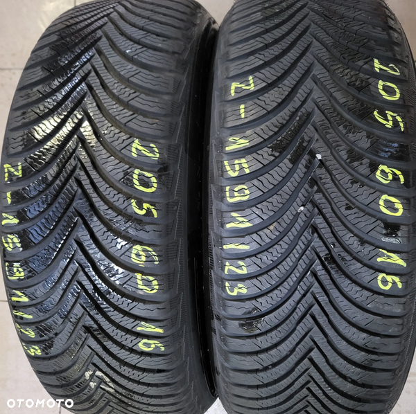 205/60r16 ZP (Z1591/23)001 2szt 7,5mm Alpin 5 MICHELIN 2019r ZIMOWE