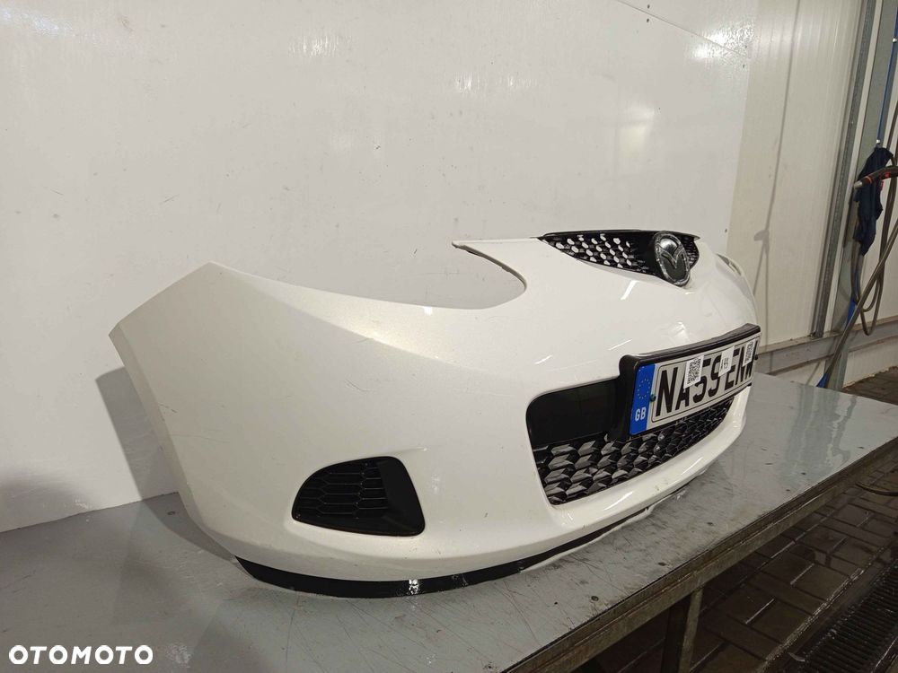 + ZDERZAK PRZÓD PRZEDNI MAZDA 2 II DE 34K BIAŁY - 2