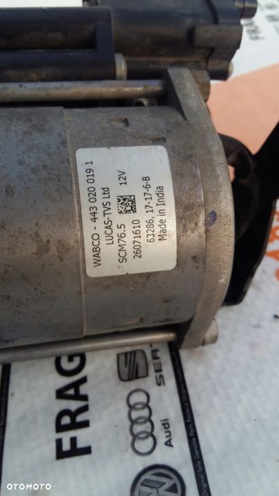 MERCEDES E W213 W205 KOMPRESOR WABCO 4430200191 A0993200004 - 4