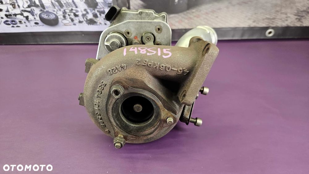 Turbina 059145702H 059145725J Turbosprężarka Turbo Sterownik Moduł Nastawnik 2.7 3.0 TDI V6 Audi A6 C6 A8 VW - 2