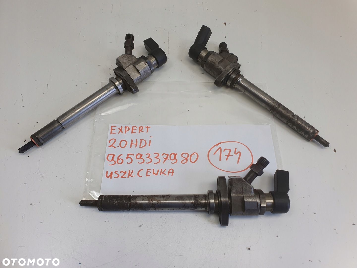 Peugeot Expert Jumpy Scudo II 2.0 HDI WTRYSKIWACZ wtrysk 9659337980 RHK 120 - 2