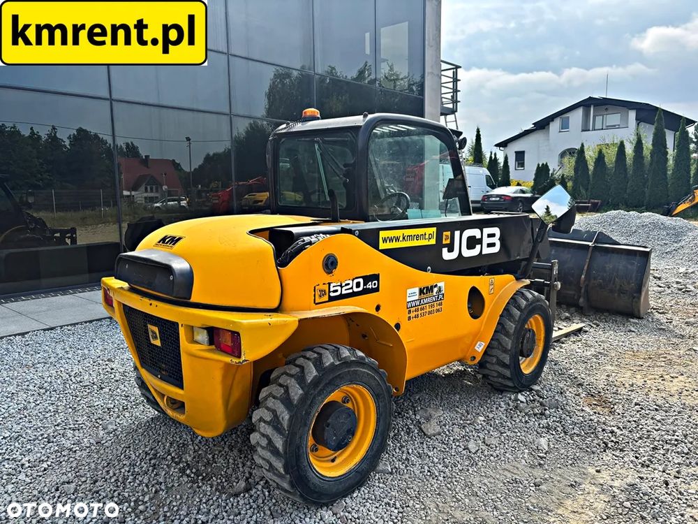JCB 520-40 4WS ŁADOWARKA TELESKOPOWA 2020R | MANITOU MT 420 H, MANITOU BT 420, JCB 516-40, MERLO P 25.6, BOBCAT TL25.60, DIECI MINI AGRI 25.6, GENIE GTH-2506 - 22