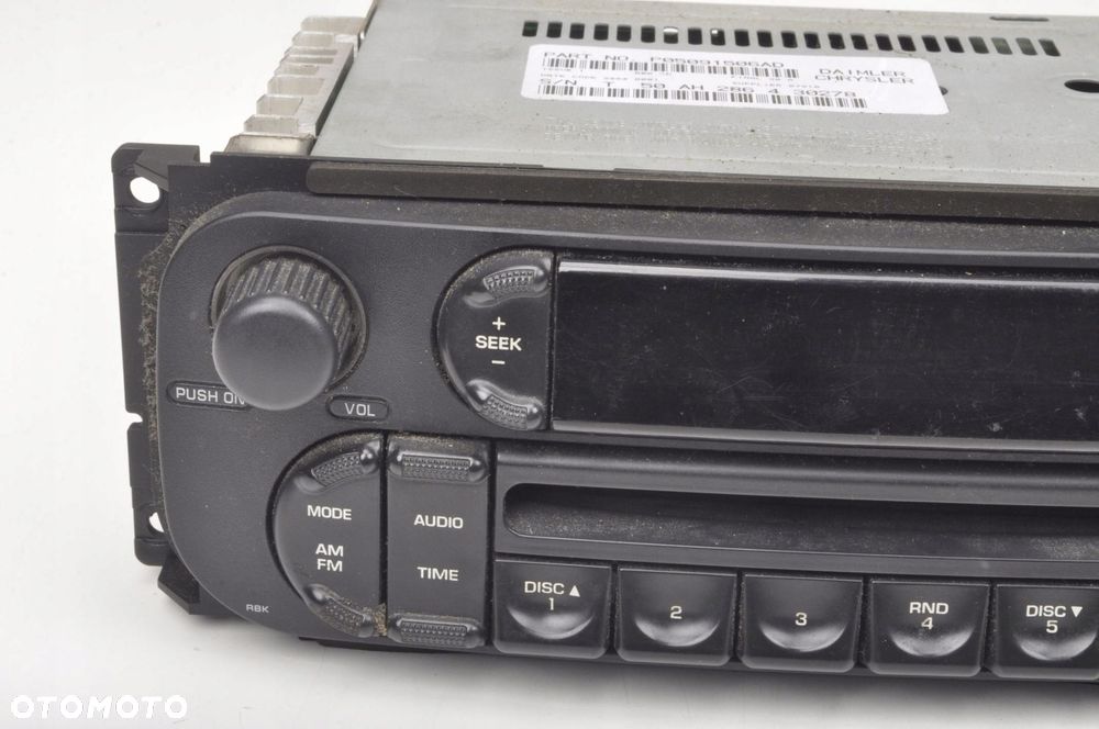 DODGE STRATUS II RADIO CD P05091506AD - 2