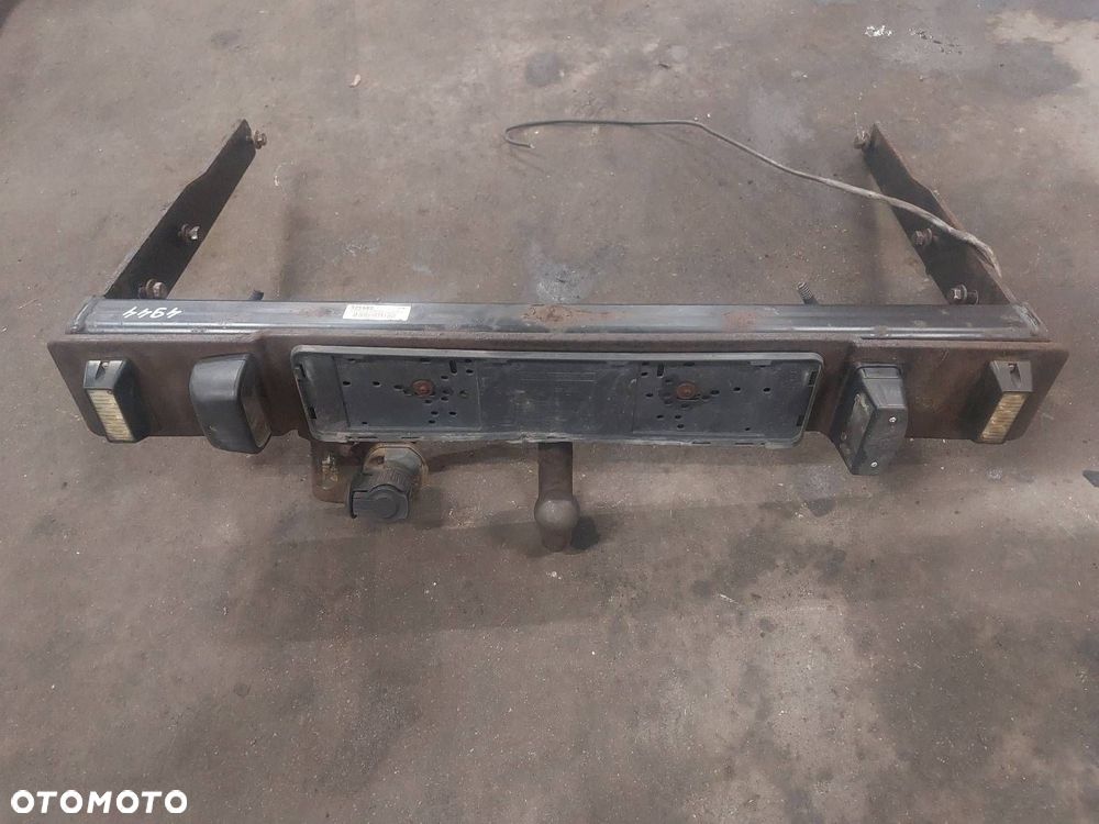 HAK HOLOWNICZY + TABLICZKA + WIĄZKA VOLKSWAGEN TRANSPORTER T5 DOKA - 1