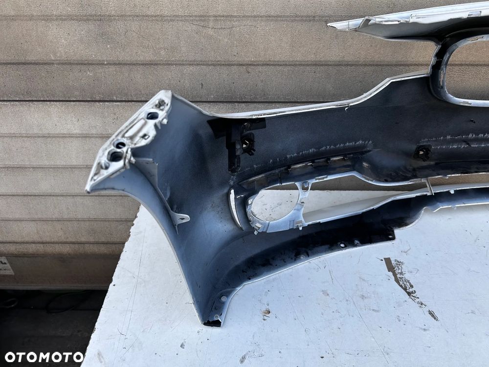 BMW 3 F30 F31 ZDERZAK PRZÓD PRZEDNI BIALY ALPINWEISS - 6