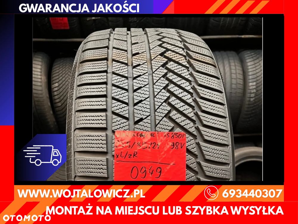 255 35 21 Continental Winter Contact TS850P 98 V XL 1szt. - 1