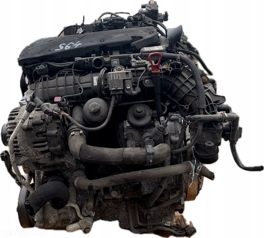 SILNIK KOMPLETNY MINI COOPER R56 1.6D N47C16A - 1
