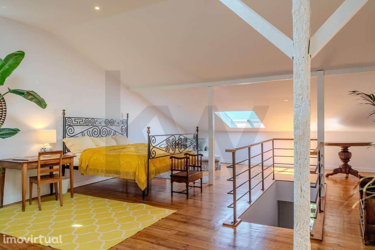 Apartamento Duplex T3 de Luxo com Vista para o Rio no Coração de Lisbo - Grande imagem: 3/53