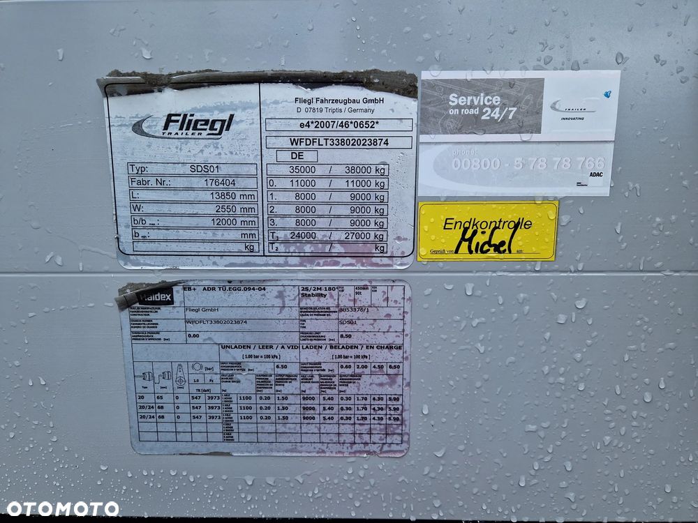 Fliegl FIRANKA / MEGA / OŚ PODNOSZONA / 2018r - 31