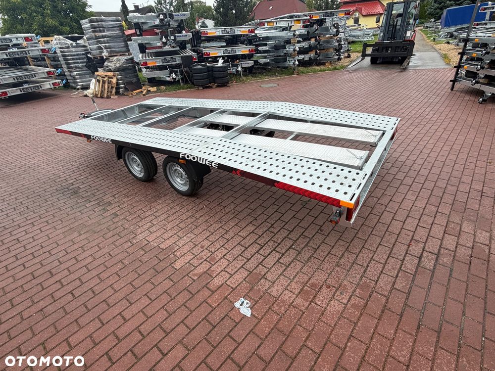Inny Laweta FOOWEE FW4520 raz łamana NAJAZDY ALU 450x200 cm 2 osie 2700KG VDI w CENIE! - 7