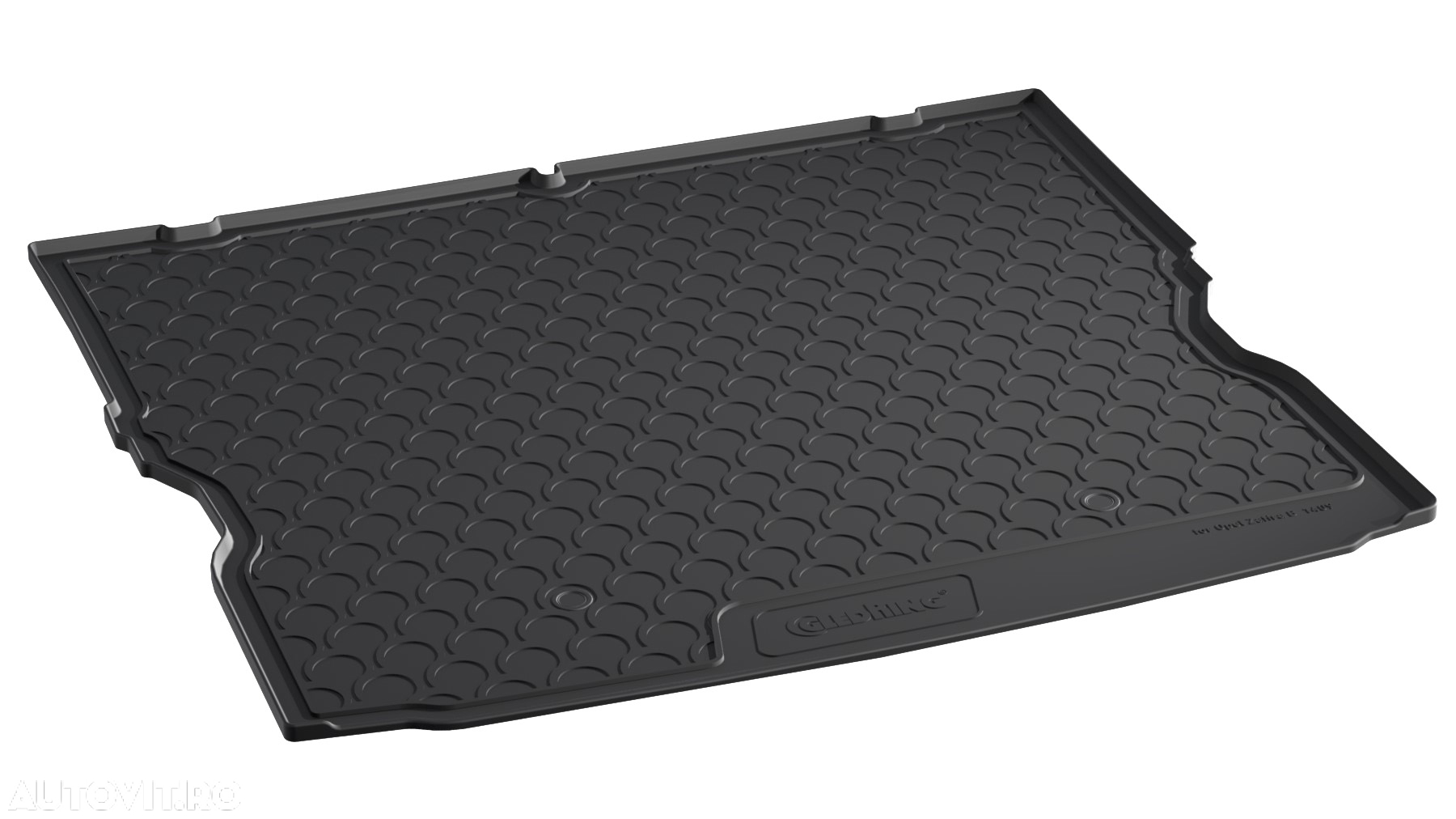 Tavita portbagaj Opel Zafira B, 2005-2011, din cauciuc Rubbasol, marca Gledring - 3