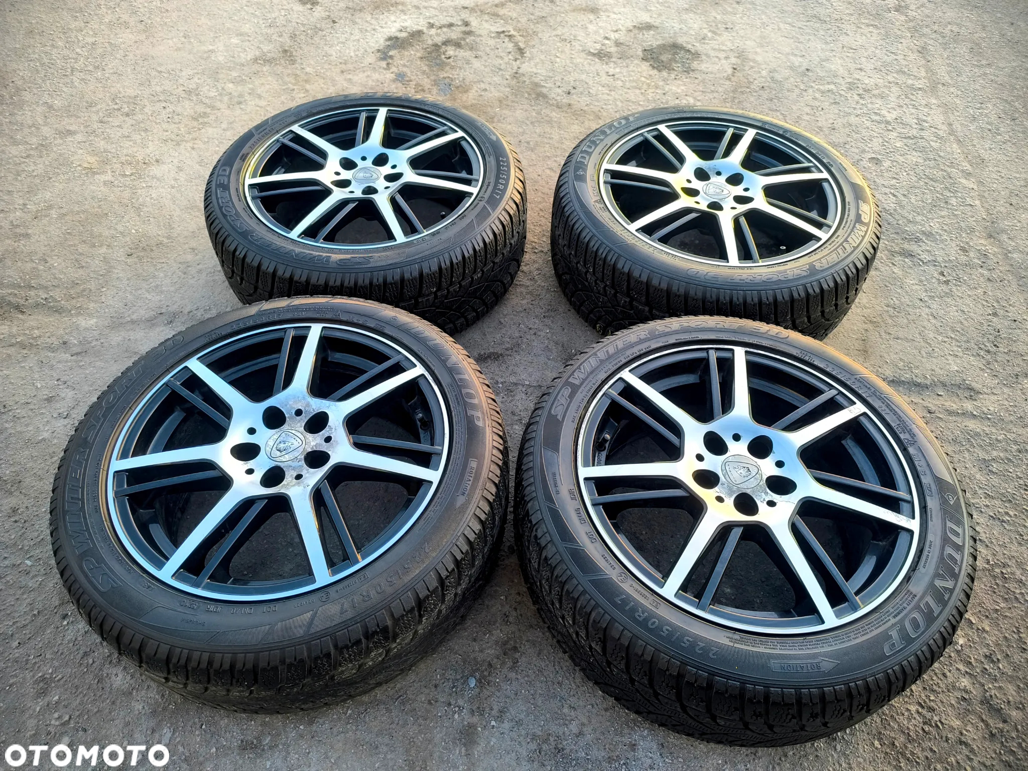 5x112 Alufelgi Felgi Aluminiowe 17 Koła Zimowe Zima Audi A4 B5 B6 B7 B8 A6 C5 C6 Q2 TT VW PASSAT B5 B6 B7 B8 SHARAN II 2 SEAT EXEO ALHAMBRA II 2 SKODA SUPERB YETI 6mm Legnica ALU-RAD 225/50 MERCEDES - 2