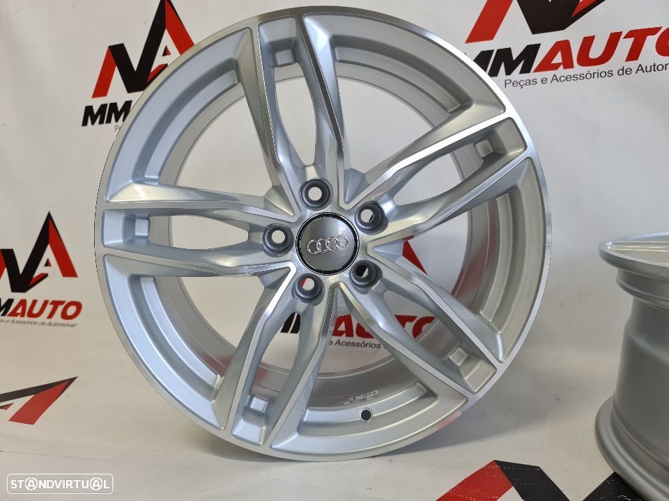 Jantes Audi RS6 Machined Silver 17 - 5