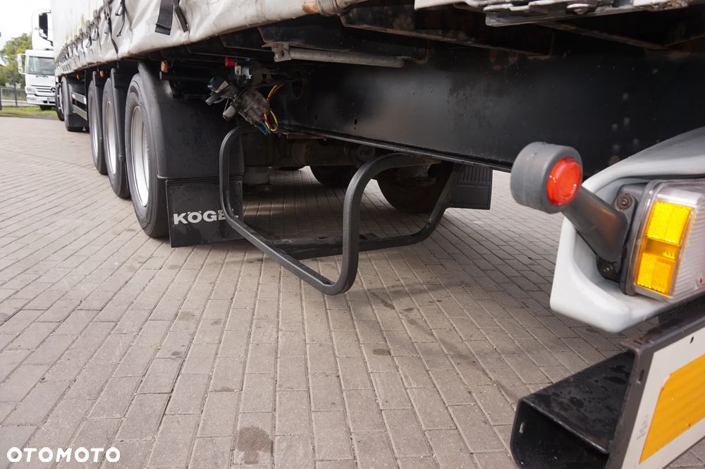 Kögel SN24 VARIOS PÓŁMEGA Naczepa Ciężąrowa , Osie Saf – Bęben , 2016 rok - 9